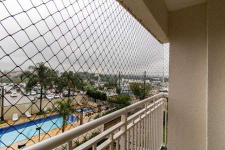 Apartamento para alugar com 64m², 3 quartos e 1 vagaSacada da  Sala