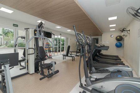 Apartamento à venda com 57m², 2 quartos e 1 vaga Apartamento à venda com 57m², 2 quartos e 1 vagaÁrea comum - Academia