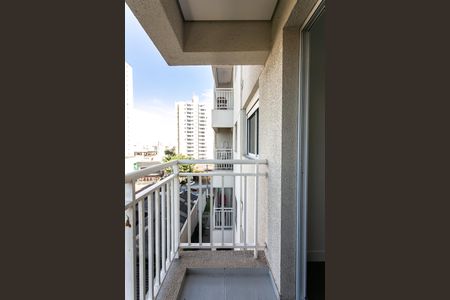 Varanda da Sala de apartamento para alugar com 1 quarto, 34m² em Penha de França, São Paulo