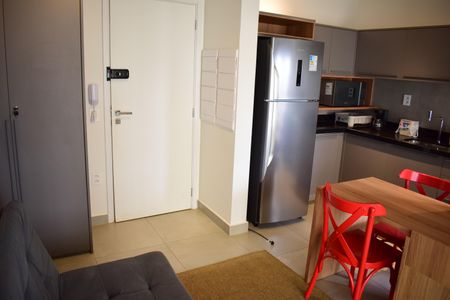 Sala de apartamento para alugar com 1 quarto, 53m² em Alto da Boa Vista, Ribeirão Preto