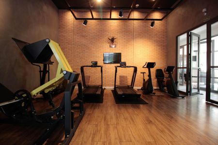 Studio para alugar com 48m², 1 quarto e sem vagaAcademia