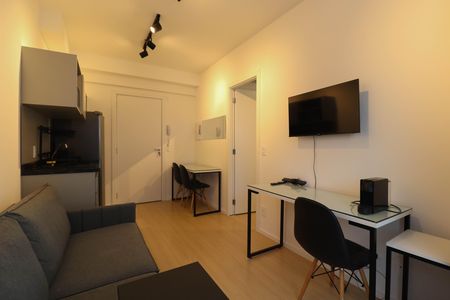 Studio para alugar com 30m², 1 quarto e sem vaga Studio para alugar com 30m², 1 quarto e sem vagaSala/Cozinha