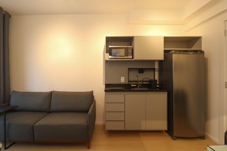 Studio para alugar com 30m², 1 quarto e sem vaga Studio para alugar com 30m², 1 quarto e sem vagaSala/Cozinha