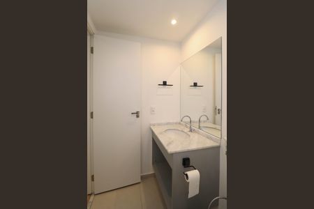 Studio para alugar com 30m², 1 quarto e sem vaga Studio para alugar com 30m², 1 quarto e sem vagaBanheiro da Suíte