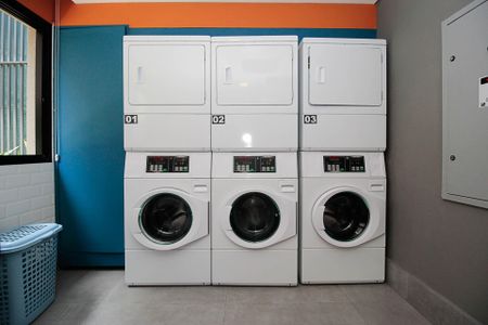 Studio para alugar com 30m², 1 quarto e sem vaga Studio para alugar com 30m², 1 quarto e sem vagaLavanderia