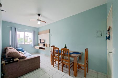 Sala de apartamento para alugar com 1 quarto, 60m² em Aviação, Praia Grande