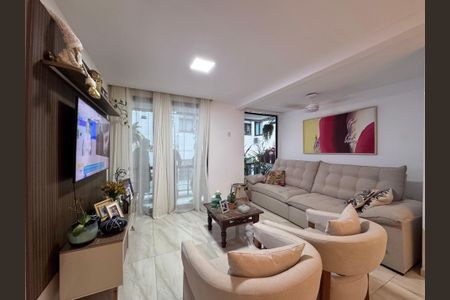 Sala de apartamento à venda com 3 quartos, 120m² em Recreio dos Bandeirantes, Rio de Janeiro