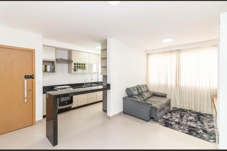 Sala de apartamento à venda com 2 quartos, 61m² em Silveira, Belo Horizonte