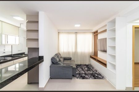 Sala de apartamento à venda com 2 quartos, 61m² em Silveira, Belo Horizonte