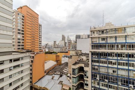 Vista de kitnet/studio à venda com 1 quarto, 40m² em República, São Paulo