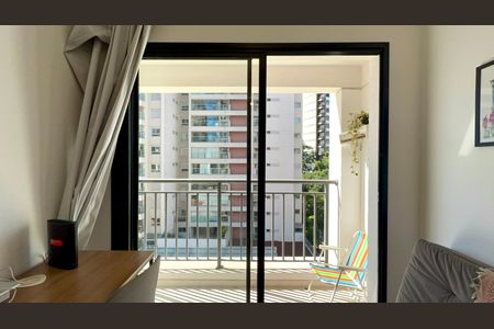 Studio para alugar com 30m², 1 quarto e sem vagaVaranda
