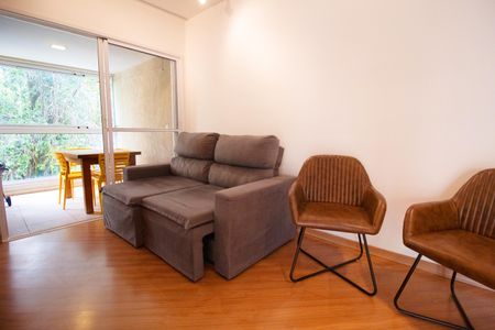 Apartamento à venda com 53m², 1 quarto e 2 vagasSala