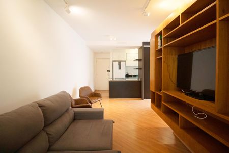 Apartamento à venda com 53m², 1 quarto e 2 vagasSala