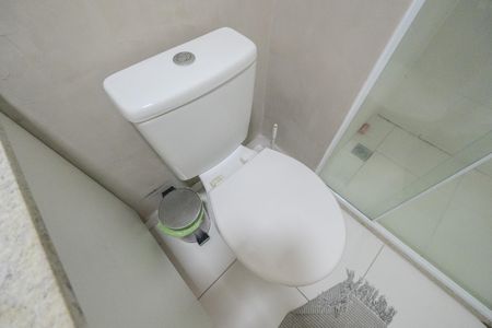 Banheiro de kitnet/studio para alugar com 1 quarto, 23m² em Consolação, São Paulo