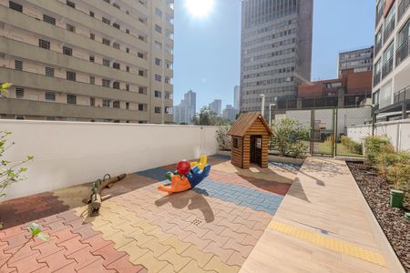 Studio à venda com 23m², 1 quarto e sem vaga Studio à venda com 23m², 1 quarto e sem vagaÁrea comum - Playground