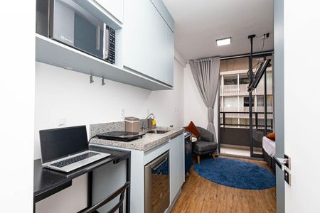 Studio à venda com 24m², 1 quarto e sem vagaCozinha
