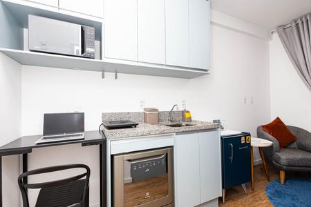 Studio à venda com 24m², 1 quarto e sem vagaCozinha