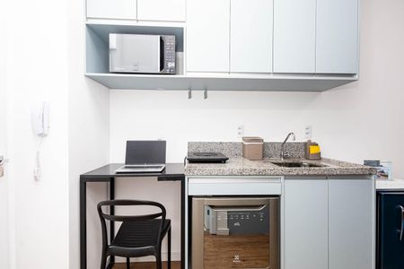 Studio à venda com 24m², 1 quarto e sem vagaCozinha