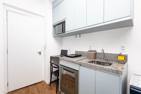 Studio à venda com 24m², 1 quarto e sem vagaCozinha