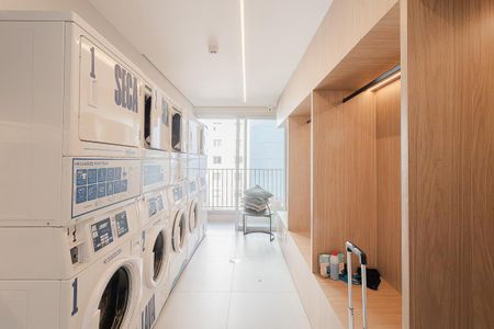 Lavanderia de kitnet/studio para alugar com 1 quarto, 22m² em Jardim Paulistano, São Paulo
