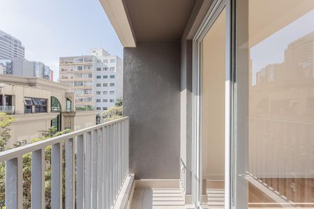 Varanda de kitnet/studio para alugar com 1 quarto, 22m² em Jardim Paulistano, São Paulo