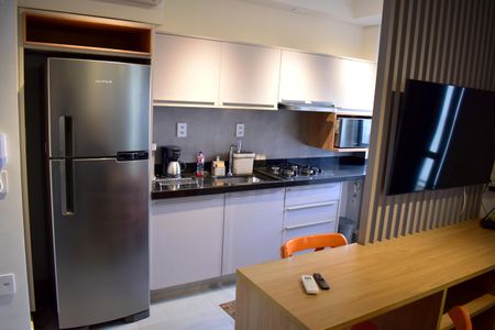 Cozinha de kitnet/studio para alugar com 1 quarto, 53m² em Alto da Boa Vista, Ribeirão Preto