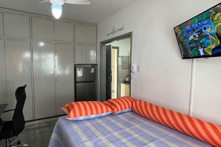 Studio de kitnet/studio para alugar com 1 quarto, 29m² em Boqueirão, Santos
