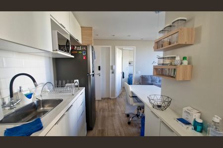 Cozinha de apartamento à venda com 2 quartos, 34m² em Jurubatuba, São Paulo