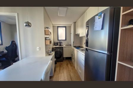 Cozinha de apartamento à venda com 2 quartos, 34m² em Jurubatuba, São Paulo
