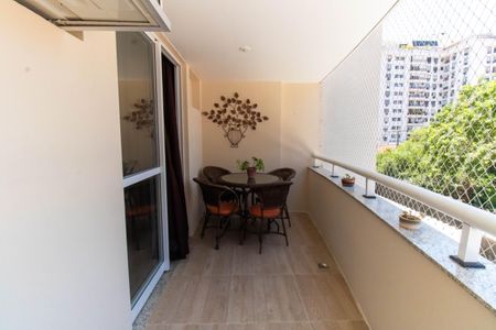 Varanda da Sala de apartamento para alugar com 3 quartos, 100m² em Santa Rosa, Niterói