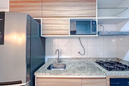 Apartamento para alugar com 45m², 1 quarto e 1 vagaCozinha - Armários