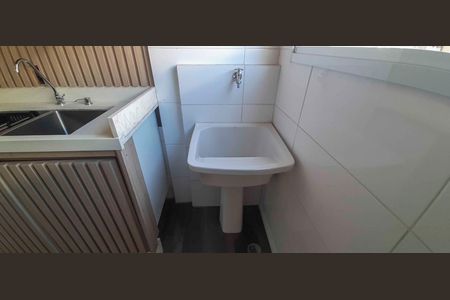 Área de Serviço de apartamento à venda com 1 quarto, 34m² em Vila Osasco, Osasco