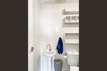 Banheiro da Suíte de apartamento para alugar com 1 quarto, 28m² em Vila Ré, São Paulo