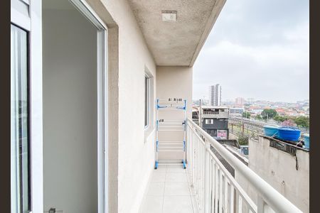 Varanda  de apartamento para alugar com 1 quarto, 28m² em Vila Ré, São Paulo