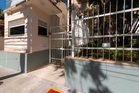 Apartamento para alugar com 40m², 1 quarto e 1 vaga Apartamento para alugar com 40m², 1 quarto e 1 vagaFachada e portaria