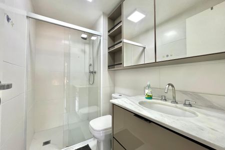 Studio para alugar com 24m², 1 quarto e sem vaga Studio para alugar com 24m², 1 quarto e sem vagaBanheiro