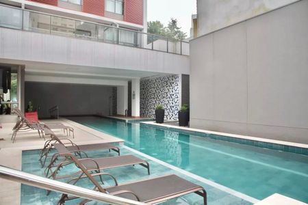 Studio para alugar com 24m², 1 quarto e sem vaga Studio para alugar com 24m², 1 quarto e sem vagaÁrea comum - Piscina