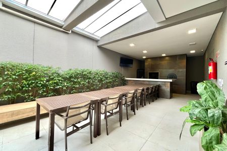 Studio para alugar com 24m², 1 quarto e sem vaga Studio para alugar com 24m², 1 quarto e sem vagaÁrea comum - Churrasqueira