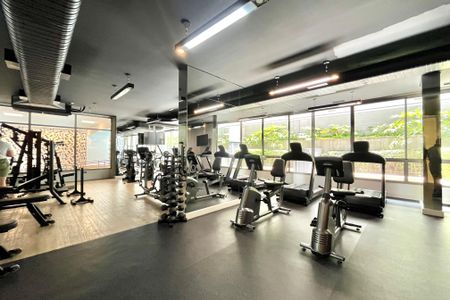 Studio para alugar com 24m², 1 quarto e sem vaga Studio para alugar com 24m², 1 quarto e sem vagaÁrea comum - Academia