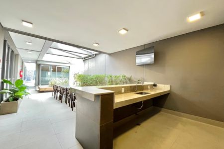 Studio para alugar com 24m², 1 quarto e sem vaga Studio para alugar com 24m², 1 quarto e sem vagaÁrea comum - Churrasqueira