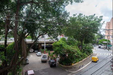 Vista da Varanda do Quarto de kitnet/studio à venda com 1 quarto, 50m² em Bela Vista, São Paulo
