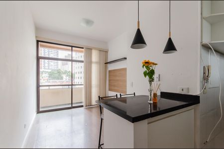 Sala de apartamento à venda com 1 quarto, 40m² em Vila Mariana, São Paulo