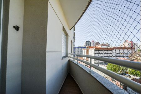 Varanda da Sala de apartamento à venda com 3 quartos, 90m² em Vila Santa Teresa, Santo André