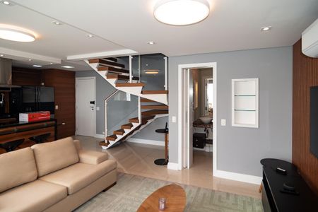 Sala de apartamento à venda com 3 quartos, 100m² em Cerqueira César, São Paulo