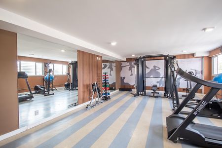 Apartamento para alugar com 49m², 2 quartos e 1 vaga Apartamento para alugar com 49m², 2 quartos e 1 vagaÁrea comum - Academia