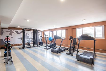 Apartamento para alugar com 49m², 2 quartos e 1 vaga Apartamento para alugar com 49m², 2 quartos e 1 vagaÁrea comum - Academia