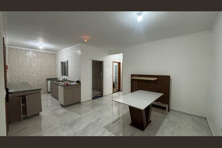 Sala/cozinha de apartamento à venda com 2 quartos, 65m² em Vila America, Santo André