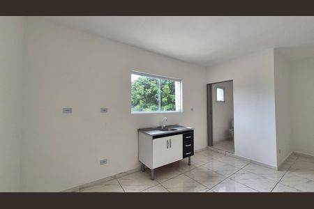 Cozinha de kitnet/studio para alugar com 1 quarto, 35m² em Parque das Nações, Santo André