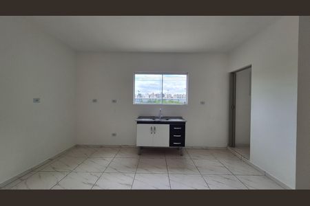 Cozinha de kitnet/studio para alugar com 1 quarto, 35m² em Parque das Nações, Santo André