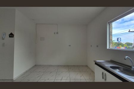 Cozinha de kitnet/studio para alugar com 1 quarto, 35m² em Parque das Nações, Santo André